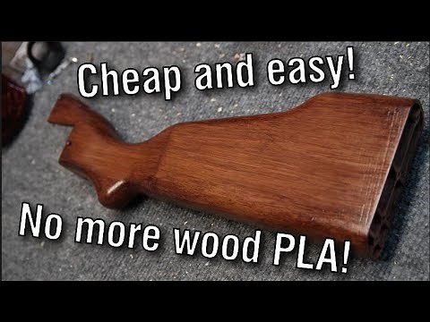 How to Add Wood Grain to 3D Printed Parts!