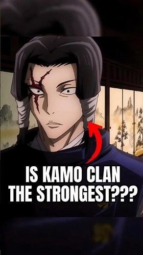 The Real Reason the Kamo Clan Is the Strongest in Jujutsu Kaisen #shorts