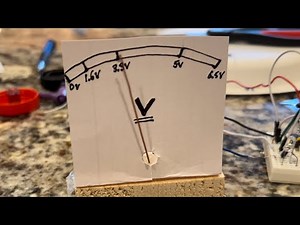 DIY Analog VU meter Part 2 - Testing with Audio Signal