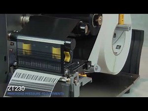 Zebra ZT230 - ¿Cómo ajustar el cabezal de impresión?