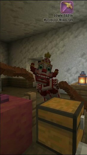 Jackie scene Fnaf Secret of The Mimic MAP Minecraft Bedrock