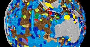 This Is What The Earth Would Look Like Without Its Oceans