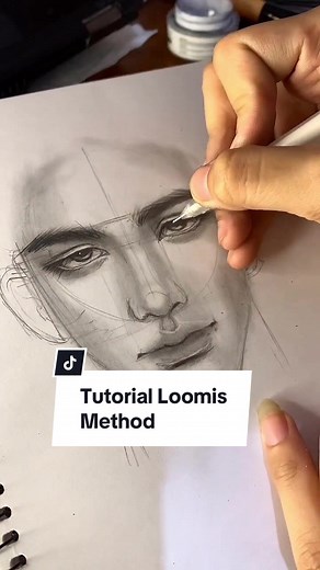 Tutorial Loomis Metode Menggambar Wajah yang Realistis