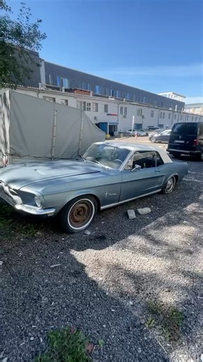 РЕДКАЯ НАХОДКА!! заброшенный Ford Mustang 1965…