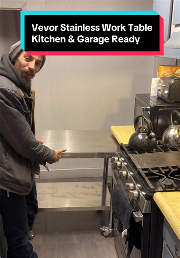 VEVOR stainless steel work tables are perfect for kitchens, garages, and workshops. Durable, rust-resistant, and easy to clean, they’re ideal for cooking prep, organizing tools, and storing heavy items. Available in multiple sizes with adjustable shelves and caster wheels for mobility. Heavy-duty and built to last, these tables keep your workspace efficient and organized. Limited stock — grab yours today and upgrade your prep and storage game #StainlessSteelWorkTable #KitchenWorkTable #GarageWor