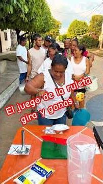 El juego de la ruleta gira y ganas el arroz 🥳