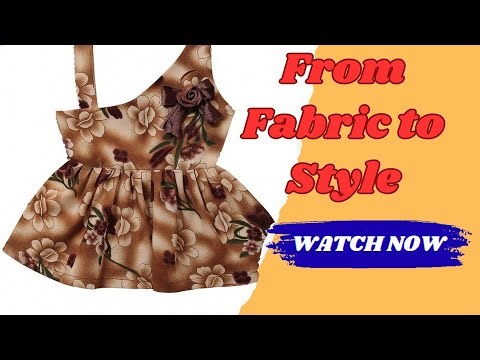 From Fabric to Fashion,Elegant Party Sew/A Unique & Trendy Design 🌸