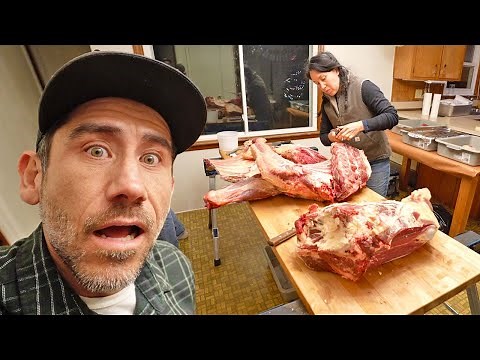 We turned our House into a Butcher Shop/ The Family Beef