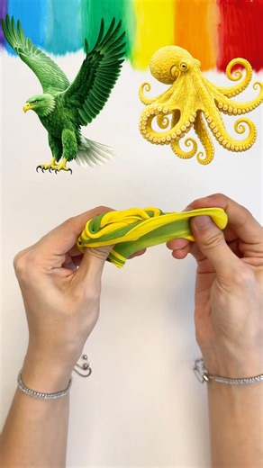 Eagle + Octopus = CRAZIEST Hybrid Ever?! 🦅🐙