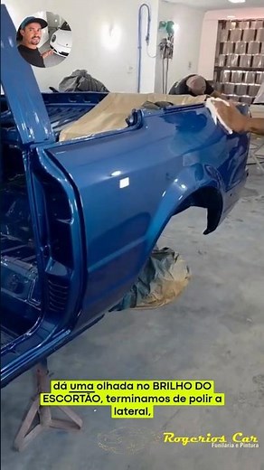 ESCORTÃO XR3 CONVERSÍVEL RESTAURAÇÃO TOTAL: MUDANÇA DE COR QUALIDADE PREMIUM! 🏎️💎🛠️ROGERIOS CAR