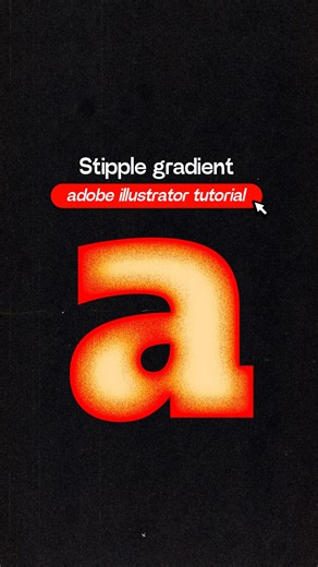 Adele Ix | Stipple gradient in Adobe Illustrator💥 Share and save for later✨ #graphidesign #adobeillustrator #adobetutorial #designguide... | Instagram