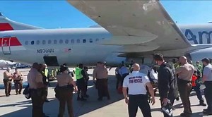 Man travels in landing gear compartment of American Airlines plane and survives