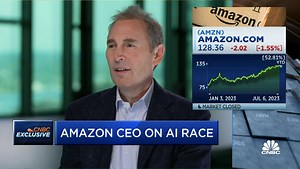 Amazon CEO Andy Jassy: AI represents one of the biggest transformations in our lifetime