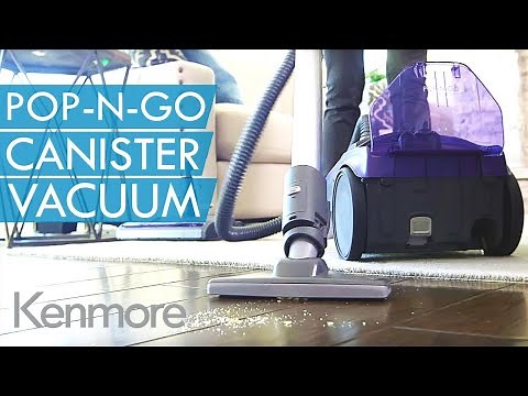 Kenmore Vacuum Cleaners: Pop-N-Go Canister Vacuum Cleaner | Kenmore