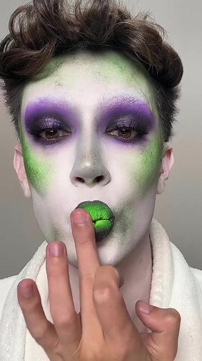 Beetlejuice Makeup Tutorial Using Painted Create Paints