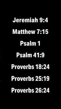 The Bible Warned Us About This… False Friends, Deception & Truth Revealed