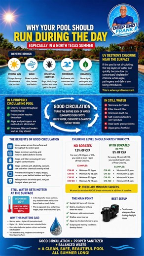 Pool Tip: Run Your Pool Pump During the Day