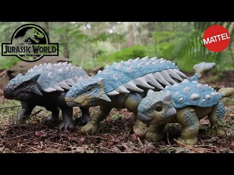 Camp Cretaceous Bumpy Roar Attack Ankylosaurus Jurassic World Dino Escape #CampCretaceous