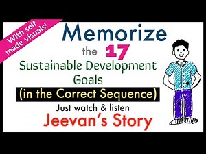Trick to Remember the 17 Sustainable Development Goals (SDGs) | SDG - Part 1