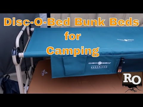 Review: Disc-O-Bed Camping Cots - Sleeping and Camping!