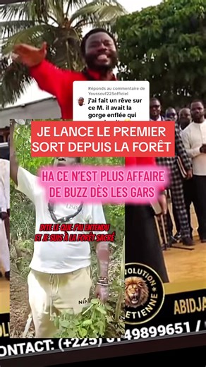 Réponse à @Youssouf225officiel Aziz47 réplique depuis la forêt 😱😱 #gedeondelatchetchouvah #kamite #défis #clash #Fyp