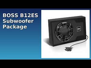 REVIEW (2026): BOSS B12ES Subwoofer Package. Features.