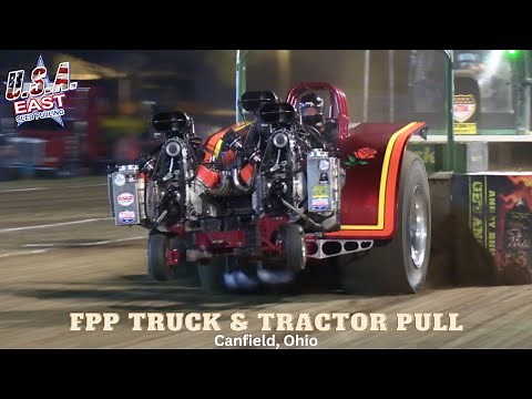 Canfield, Ohio - Full Pull Productions Truck & Tractor Pull - Canfield Nationals 2024
