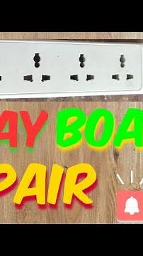 How to Repair Extension Bord/4way spike and surge guard repair