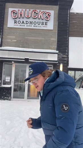 That means skate pal… Scan the QR code at Chuck’s for a chance to win Leafs tickets, powered by Molson #ad #hockey | Coach Chippy