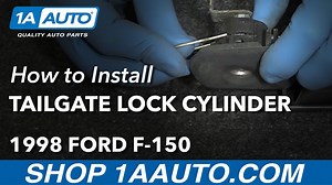How to Replace Tailgate Lock Cylinder 1997-2004 Ford F-150