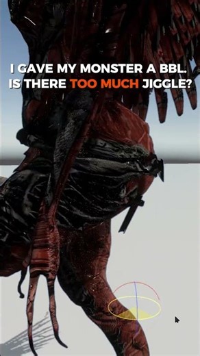 DOES THIS LOOK TOO... JIGGLY? #gamedev #animation