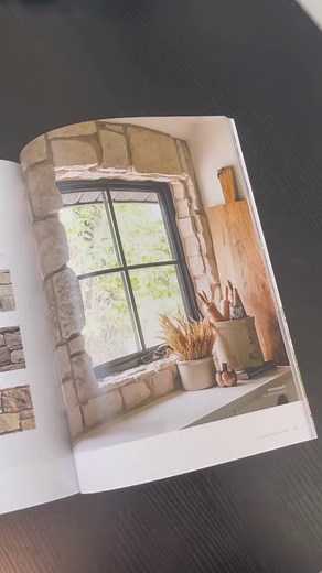 Seeing your vision become a reality truly is the 𝕘𝕠𝕠𝕕 𝕡𝕒𝕣𝕥 ✨ What spaces will you create with Eldorado Stone? - Pictured: Loire Valley | RoughCut | Eldorado Stone