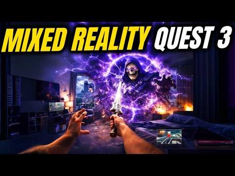 15 BEST OF BEST Mixed Reality VR Games You Need To Try On Your Quest 3 & 3s Right Now!