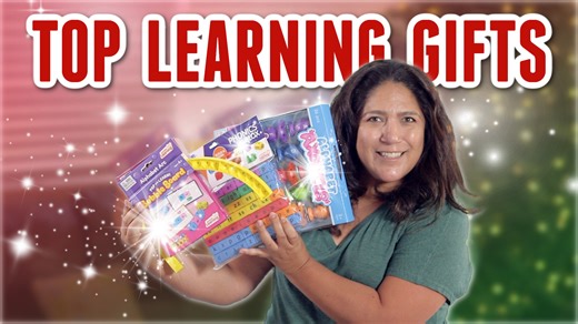 Thanks for Junior Learning for Sponsoring this video. This holiday gift guide for kids has great finds for learning through play. These are great for teachers, homeschoolers and kids that like to make learning hands on. | The Purple Alphabet