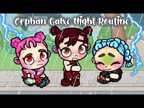 Orphan Galxe Night Routine🩷❤️🩵 | Avatar World | Pazu