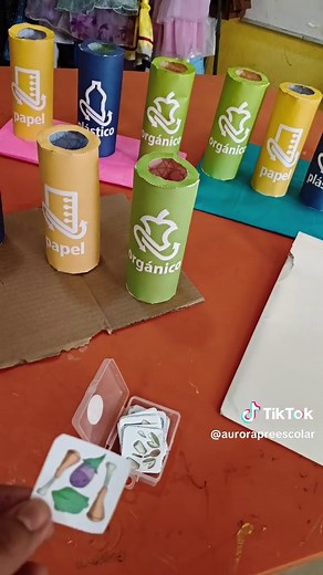 Clasificación de basura en preescolar: actividades divertidas