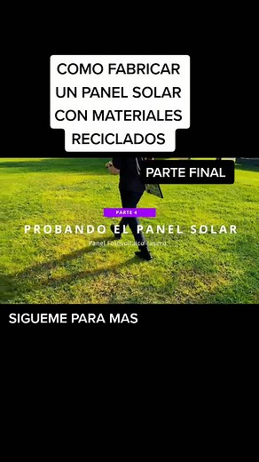 como fabricar un panel solar con materiales reciclados ##electricidad #panelessolares #españa #uruguay #segurodepanelessolares #colombia #argentina #argentina #curso #emprendimiento #paraguay #mexico