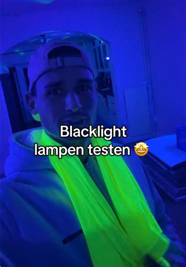 Blacklight Party Preparations for Saturday