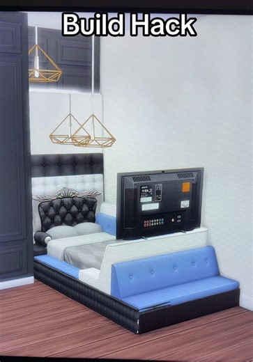 Build Hack! The Sims 4 #sims4tipsandtricks #sims4hacks #sims4tutorial #thesims4tips #foryoupage