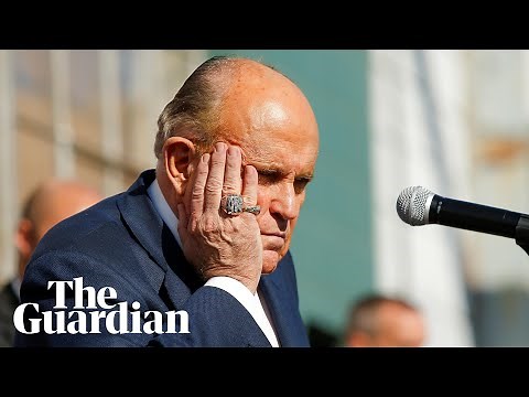 'Don't be ridiculous': Rudy Giuliani learns about Biden win from reporters