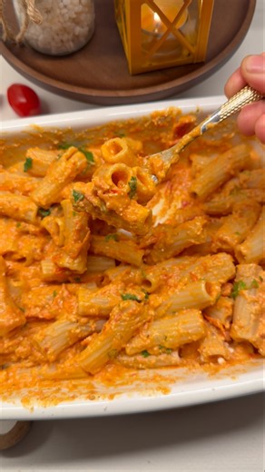 “Creamy cherry Tomato Feta Pasta”easy dinner recipe#foodie #shortsfeed