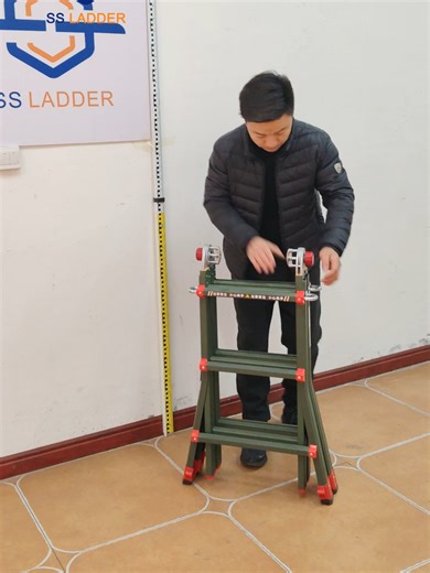 🚀 Multi-Function Folding Ladder | Aluminum Alloy Designed for professionals who value safety and efficiency. ✔ Multiple working positions ✔ Compact when folded ✔ Factory price, stable quality Let’s talk business 🤝 📲 WhatsApp: 8619005163037 #LadderManufacturer #OEMLadder #AluminumProducts #HardwareTools #ShangShuoLadder
