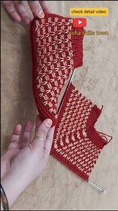2.1M views · 11K reactions | Knitting idea Dulhan socks Bridal socks Woolen socks knitting design #knitting #knittinginspiration #knitstagram #knit #knitwear #knitweardesigner #knitwearlove #knitweardesign #knitwearfashion #woolensocks #socks #socksfashion #sofia #virals #bijnor #knittedsocks | Professor Sofia | Facebook