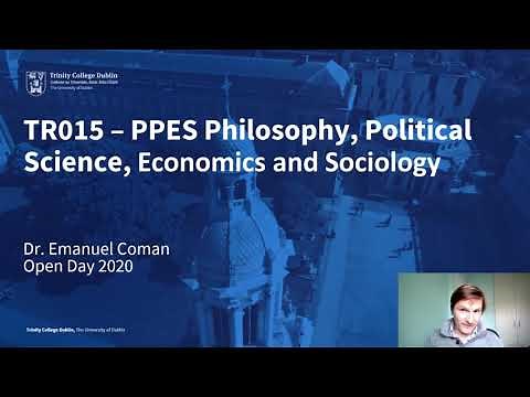 Study Philosophy, Political Science, Economics and Sociology (PPES) at Trinity College Dublin