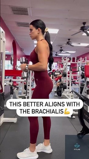 Stop Doing Curls Like This ❌ The Wrist Rotation Fix 💪 #fitlab #youtubeshorts #fitnessreels