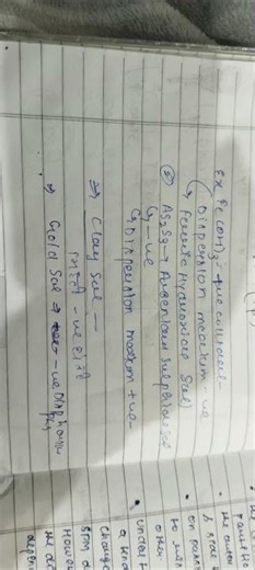 Electroosmosis and example #chemistry #msc #notes