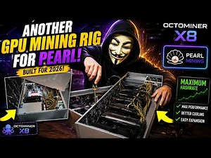 Building ANOTHER Pearl GPU Mining Rig! Octominer X8 Build