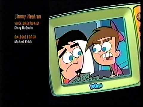 Nickelodeon Jimmy Neutron The Eggpire Strikes Back Premiere April 25 2003 Split Screen Credits