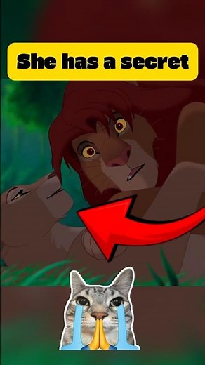 Nala Knew Simba Was Alive?! #thelionking #simba #disney #nala