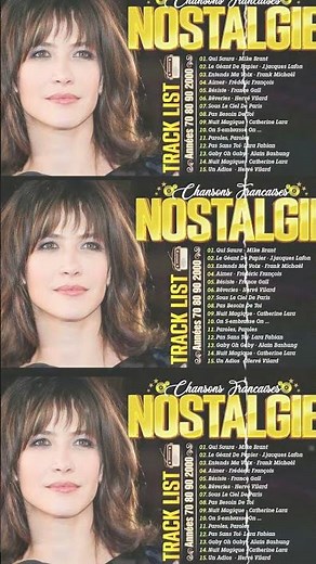 Tubes Des Années 80 et 90 ~ Chansons Francaises ~ Nostalgique Meilleures Chanson Des Annees 80 et 90